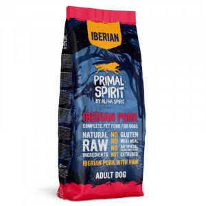 PRIMAL SPIRIT IBERIAN PORK sausā barība suņiem Cūkgaļa 12kg
